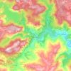 Montanejos topographic map, elevation, terrain