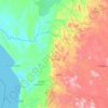 Longa topographic map, elevation, terrain