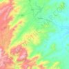 Greater Tzaneen Ward 16 topographic map, elevation, terrain