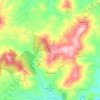 Raddusa topographic map, elevation, terrain