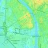 Los Remedios topographic map, elevation, terrain