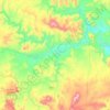 Umtshezi Ward 5 topographic map, elevation, terrain
