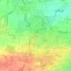 Mangrove topographic map, elevation, terrain