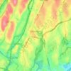 Town of Eastchester topographic map, elevation, terrain