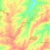 Gouzeaucourt topographic map, elevation, terrain