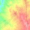 Villaralto topographic map, elevation, terrain