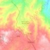 Mamujada/Mamoiada topographic map, elevation, terrain