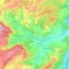 Bous-Waldbredimus topographic map, elevation, terrain