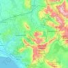 Stellenbosch Local Municipality topographic map, elevation, terrain