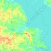 Huxley topographic map, elevation, terrain