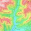 Ardesio topographic map, elevation, terrain