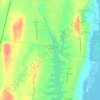 Sleepy Hollow Lake topographic map, elevation, terrain