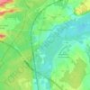 Grez-sur-Loing topographic map, elevation, terrain