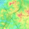 Greenbelt topographic map, elevation, terrain