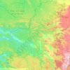 Walikale topographic map, elevation, terrain