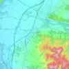 Loriol-sur-Drôme topographic map, elevation, terrain