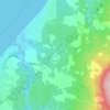 Inverside topographic map, elevation, terrain