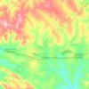 Palmelo topographic map, elevation, terrain