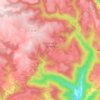 Teissières-lès-Bouliès topographic map, elevation, terrain