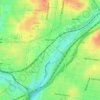 Ellendale topographic map, elevation, terrain