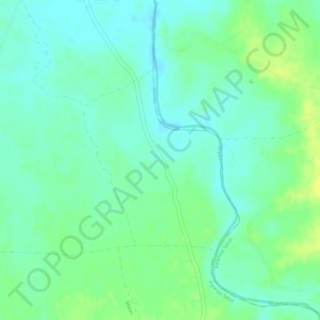 Itua topographic map, elevation, terrain