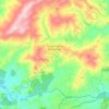 Santa Caterina Villarmosa topographic map, elevation, terrain