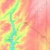 Union County topographic map, elevation, terrain