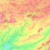 Guadalén topographic map, elevation, terrain