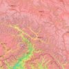 波密县 སྤོ་མེས་རྫོང། topographic map, elevation, terrain