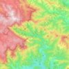 Val-d'Aigoual topographic map, elevation, terrain