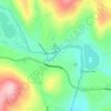 Quechee topographic map, elevation, terrain