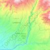 El Quetzal topographic map, elevation, terrain