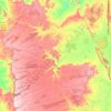 Região Geográfica Imediata de Barreiras topographic map, elevation, terrain