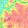 Wendell State Forest topographic map, elevation, terrain