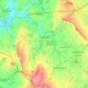 Claverley topographic map, elevation, terrain