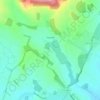 Eastwell topographic map, elevation, terrain