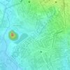 Quebec topographic map, elevation, terrain