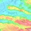 Saint-Chef topographic map, elevation, terrain
