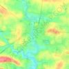Craon topographic map, elevation, terrain