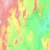 La Rioja topographic map, elevation, terrain
