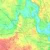 Bicton topographic map, elevation, terrain