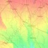 Shahjahanpur topographic map, elevation, terrain