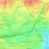 Elsmere topographic map, elevation, terrain