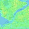 Neva topographic map, elevation, terrain