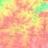 Tshwane Ward 105 topographic map, elevation, terrain