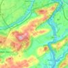 Williams Township topographic map, elevation, terrain