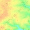 Linstead Magna topographic map, elevation, terrain