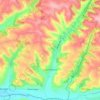 Saint-Maurin topographic map, elevation, terrain