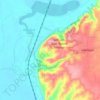 Valmeyer topographic map, elevation, terrain