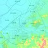 Wensheng District topographic map, elevation, terrain
